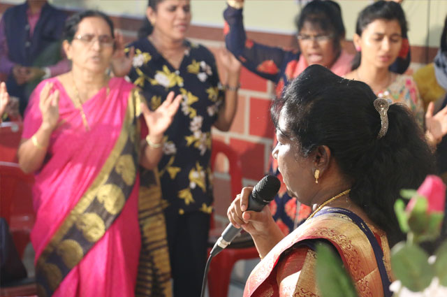 Hundreds massed for the March Night Vigil Prayer 2018 organized at Prayer Center by Grace Ministry in Mangalore here on Saturday, March 03 and were mightly Blessed.